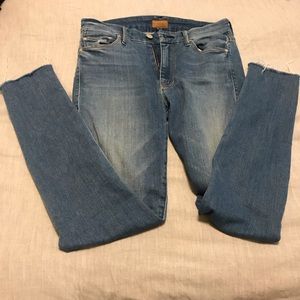 Mother The Looker Ankle Fray